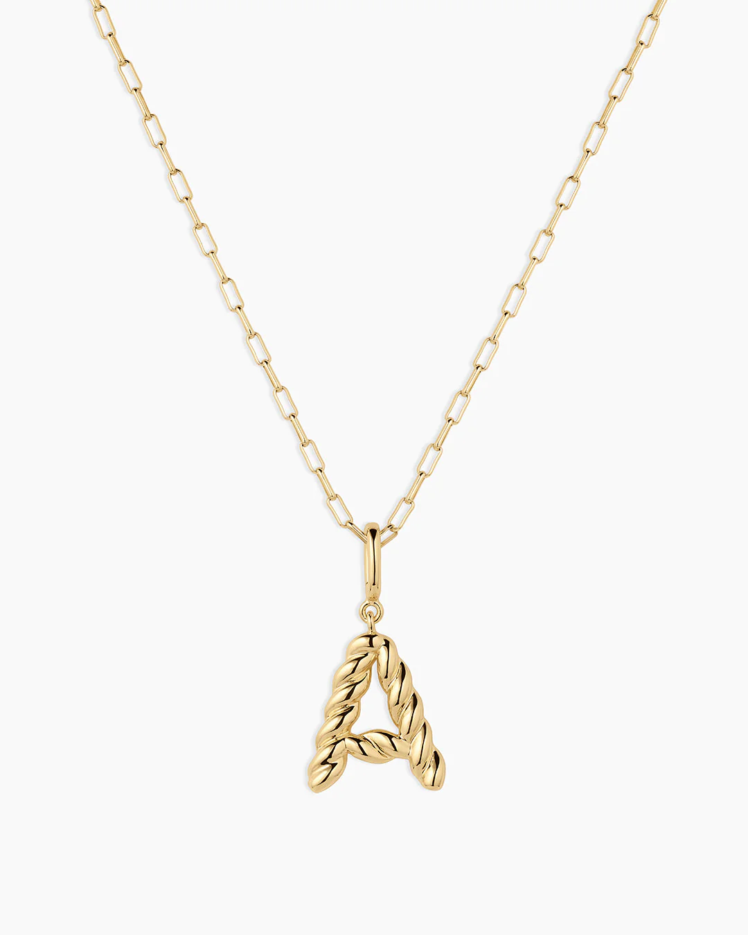 Crew Alphabet Statement Charm Necklace